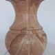 Large handmade Vallauris enameled stoneware vase 32 cm