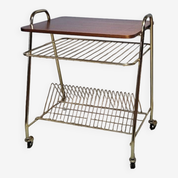 Vinyl storage trolley