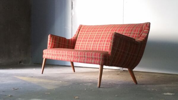 Canapé danois sofa années 50-60