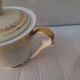 Service café-thé doré Lanternier Limoges, années 1950