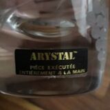 4 whisky glass engraved with grapes made