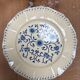 Large flat plates ironstone Boch Frères