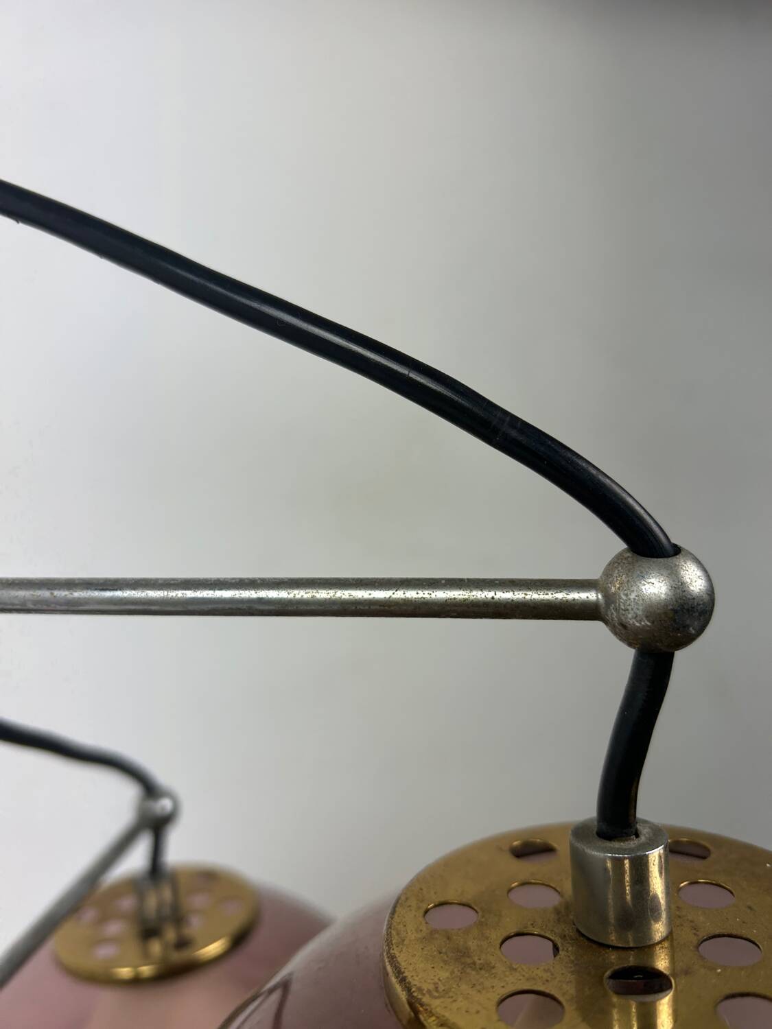 Lustre italien vintage Lamter Milano