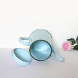 Old mint enamelled coffee maker