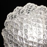 Midcentury Shell Trasparent Murano Glass Chandelier by Barovier e Toso, 194