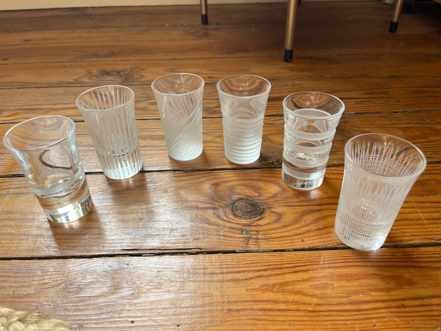 Verres à vodka Salviati
