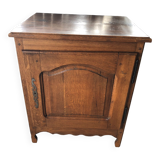 Small oak telephone cabinet