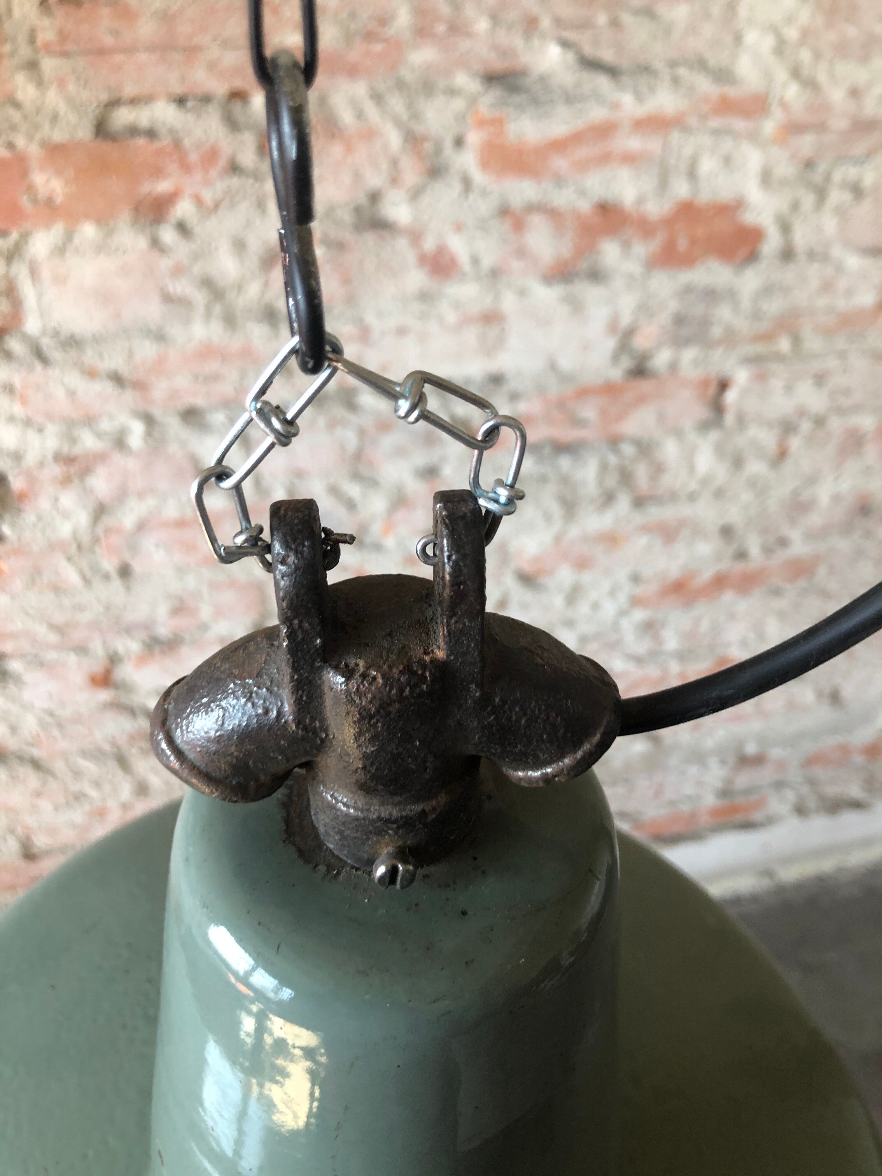Industrial hanging lamp from Wikasy A23, 1950