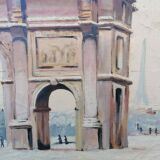 The triumphal arch of the carousel