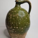 Old glazed terracotta jar, 33 cm