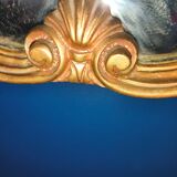 Violin-shaped mirror in Louis XV style