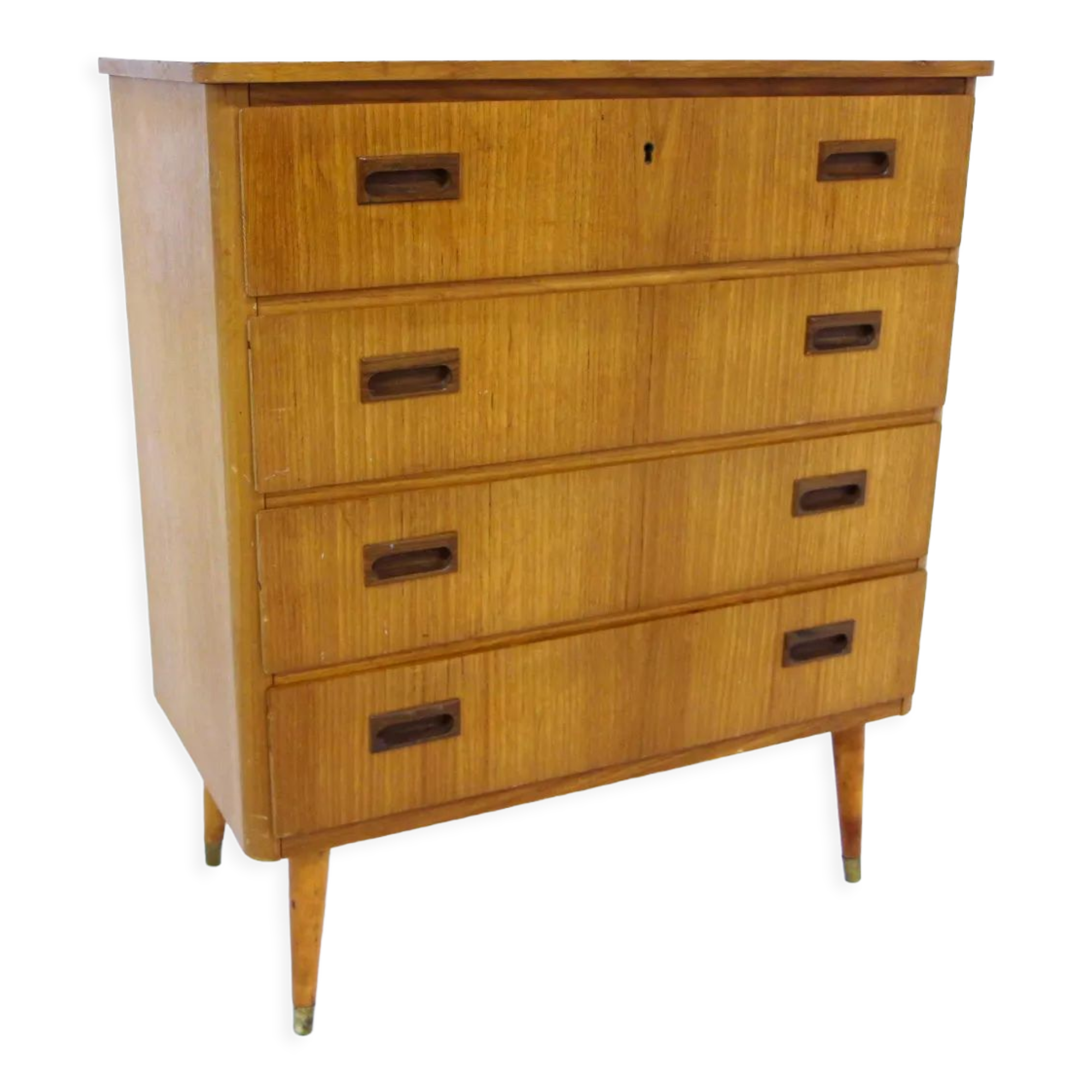Scandinavian teak chest of drawers, Sweden, 1960