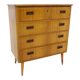 Commode scandinave en teck Suède 1960