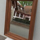 Old wooden mirror