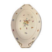 Oval dish porcelain of Limoges