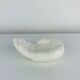 Vintage white ceramic catchall tray