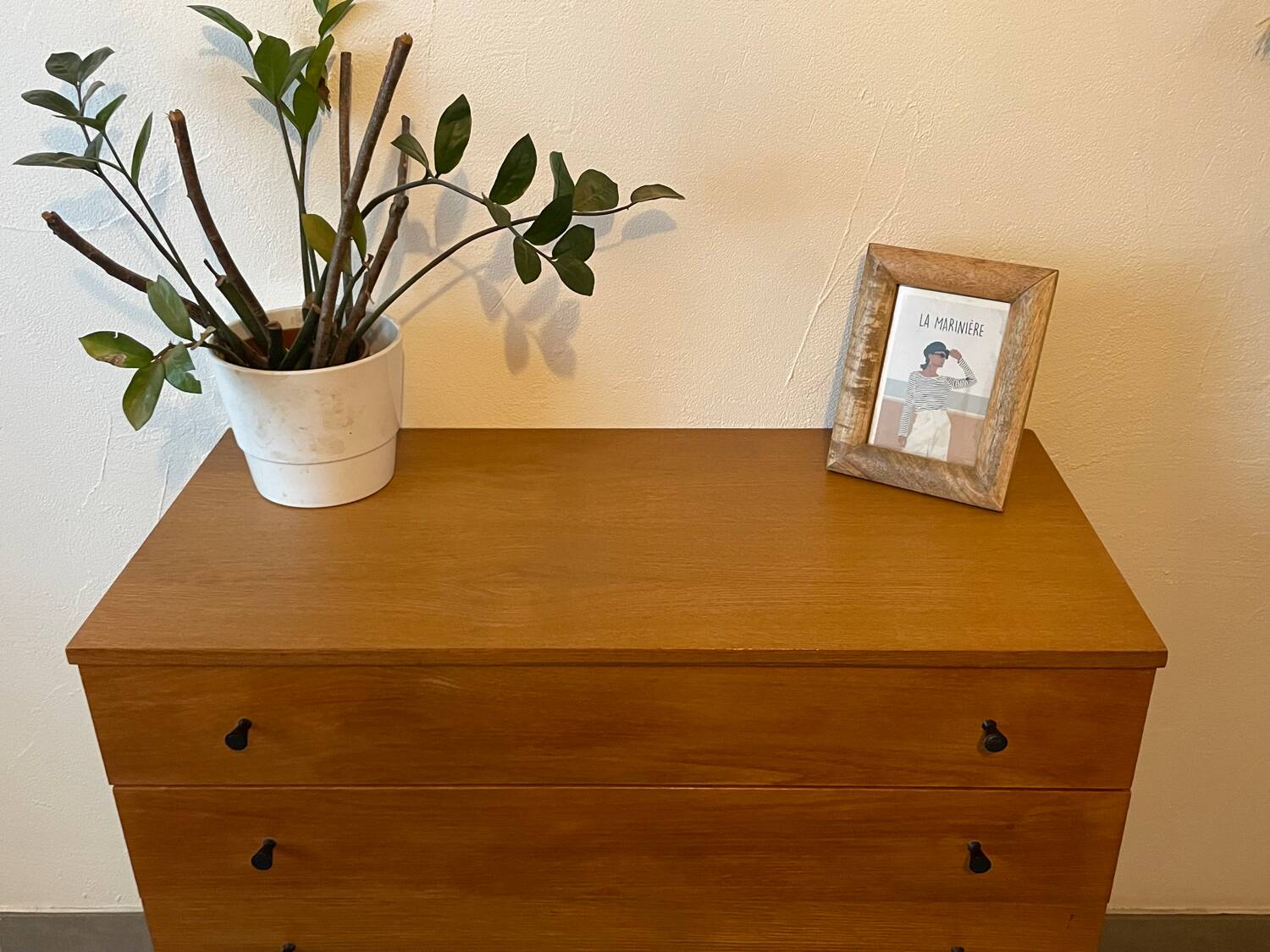 Vintage oak chest of drawers
