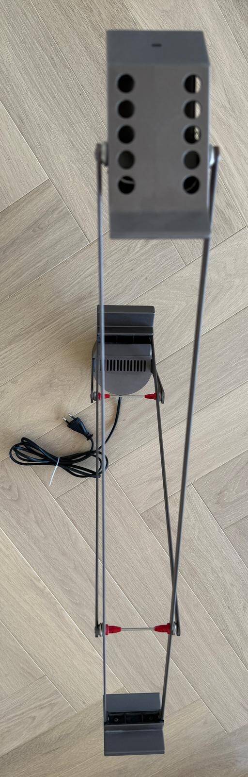 Tizio lamp by artemide in titanium