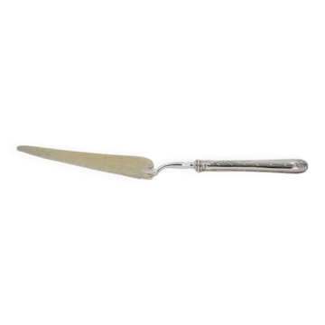 Christofle Rubans model, very beautiful cake server, engraved.