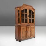 Early 18th Century Vitrine Cabinet in oak, Germany