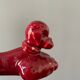 Set of 12 vintage knife holders in majolica slurry,