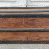 Old wooden trunk, storage chest