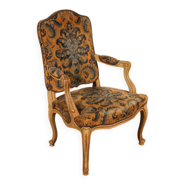 carved armchair with a Louis XV style - 19th century