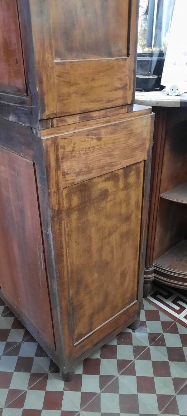 Buffet deux corps vintage