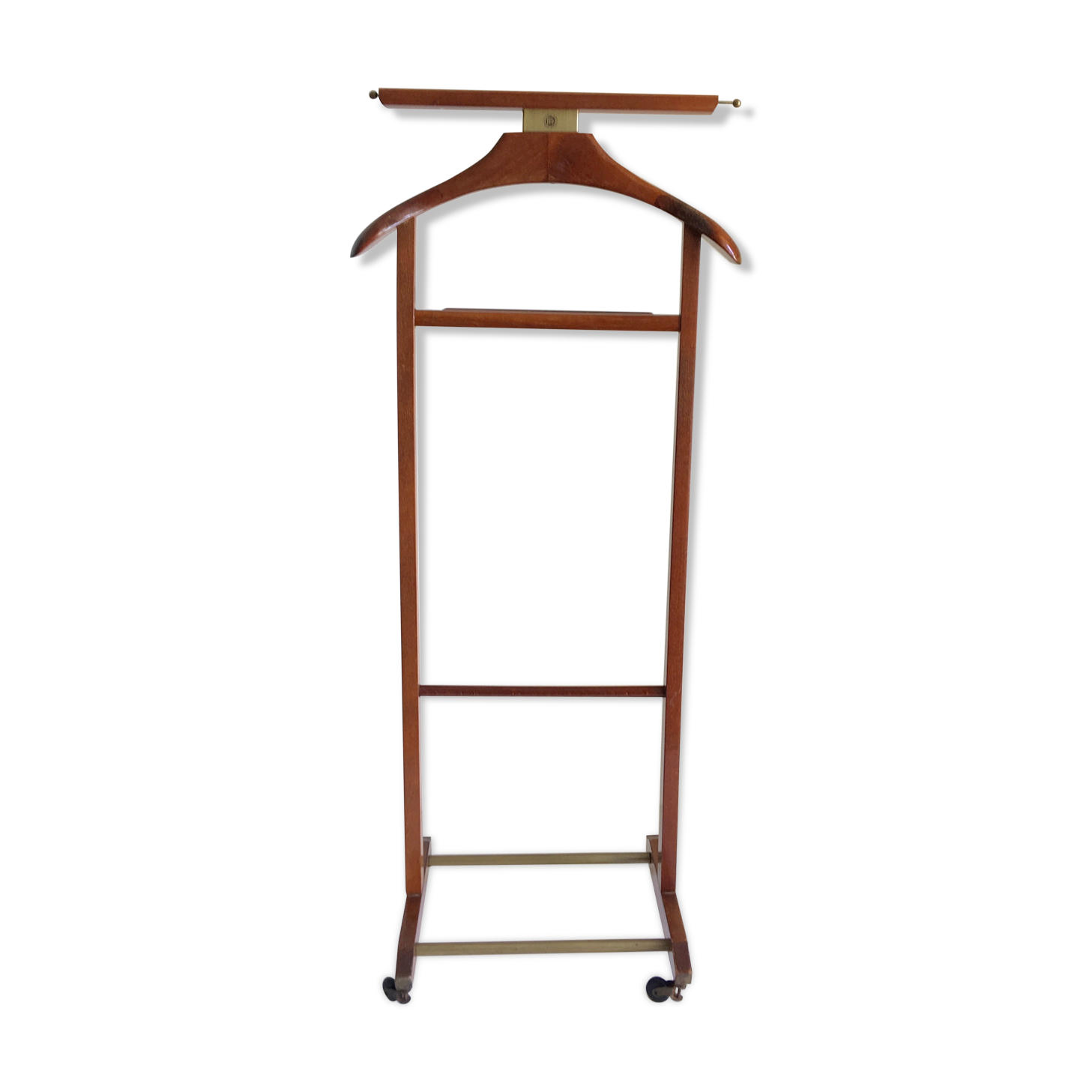Vintage wooden valet stand 1970
