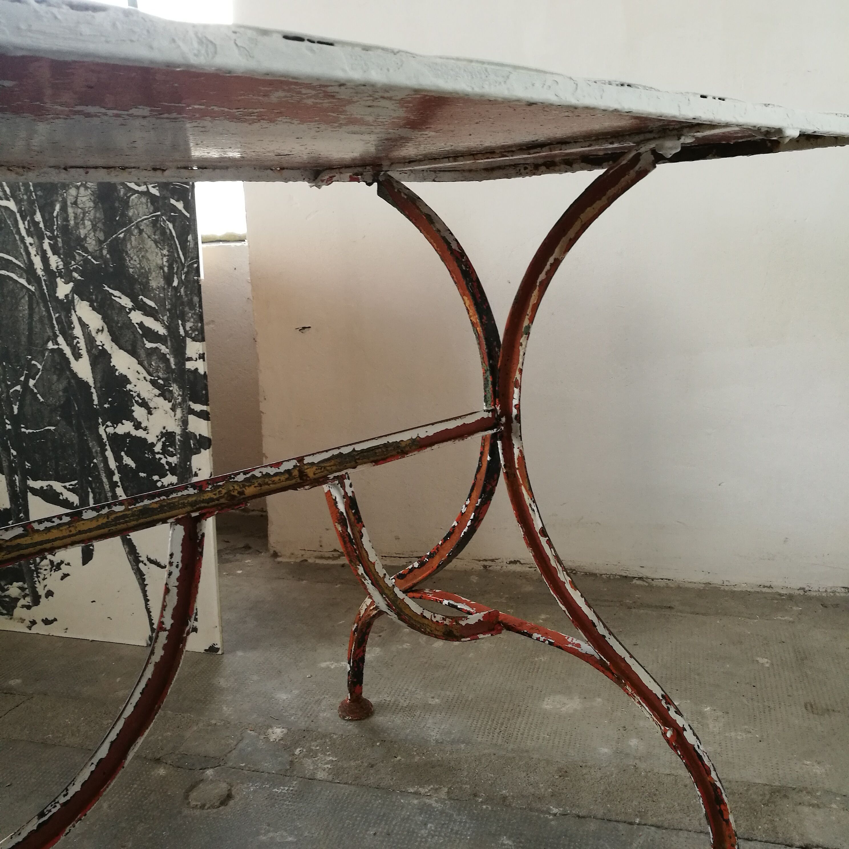 1930 Riveted Garden Table