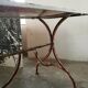Table de jardin rivetée 1930