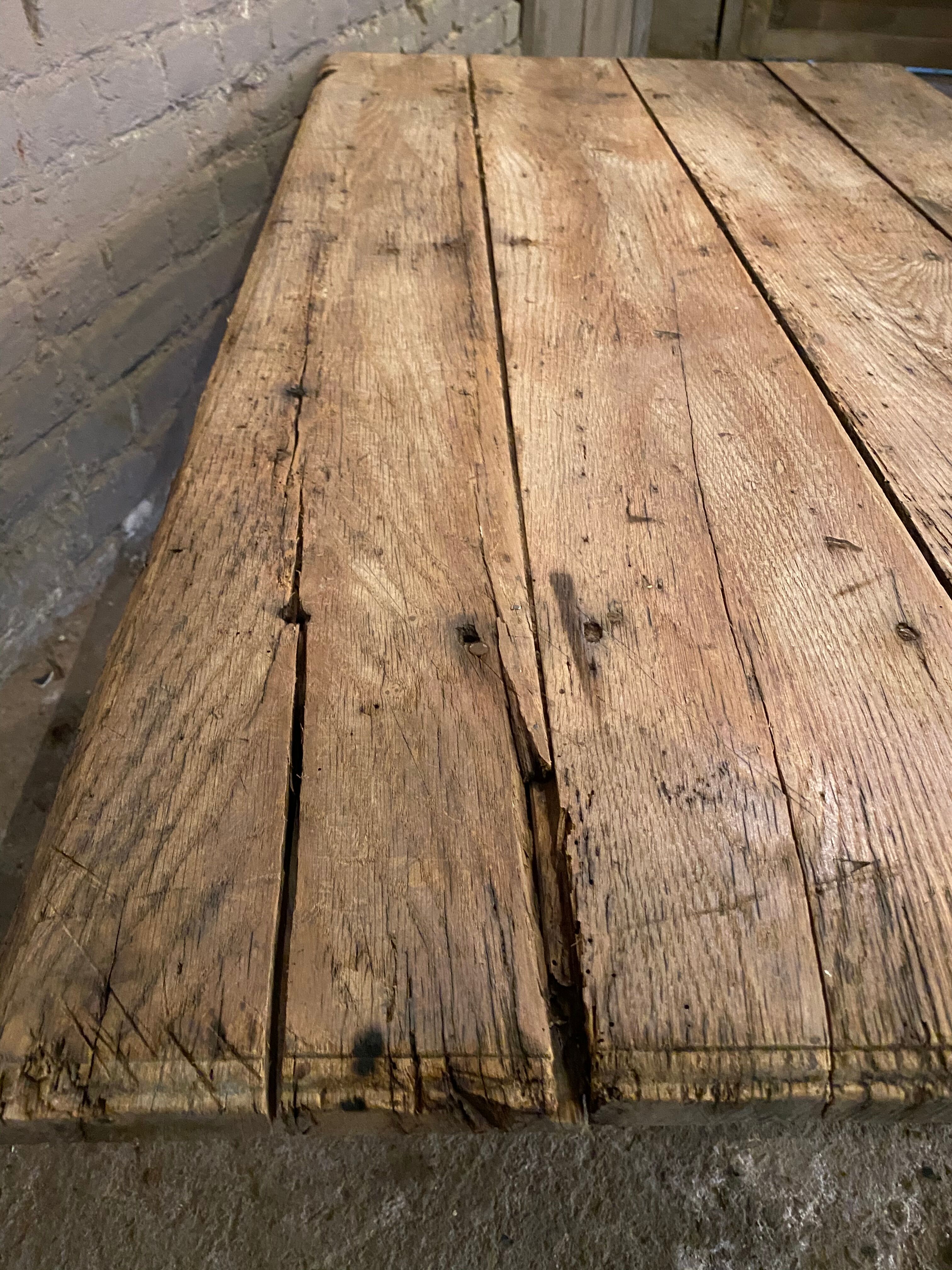 Oak farm coffee table 1930