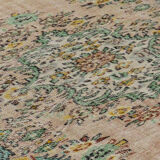 Anatolian handmade vintage rug 268 cm x 171 cm