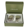 Silver-plated salt and pepper shakers by Christofle, Ludique model.