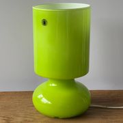 Vintage glass lantern lamp