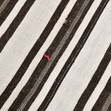 Contemporary Striped Vintage Kilim Rug, 206x304Cm