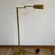 Brass reading floor lamp