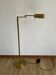 Brass reading floor lamp
