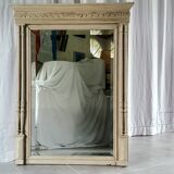 Patinated mirror 112x86cm