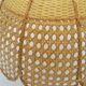 Vintage wicker suspension