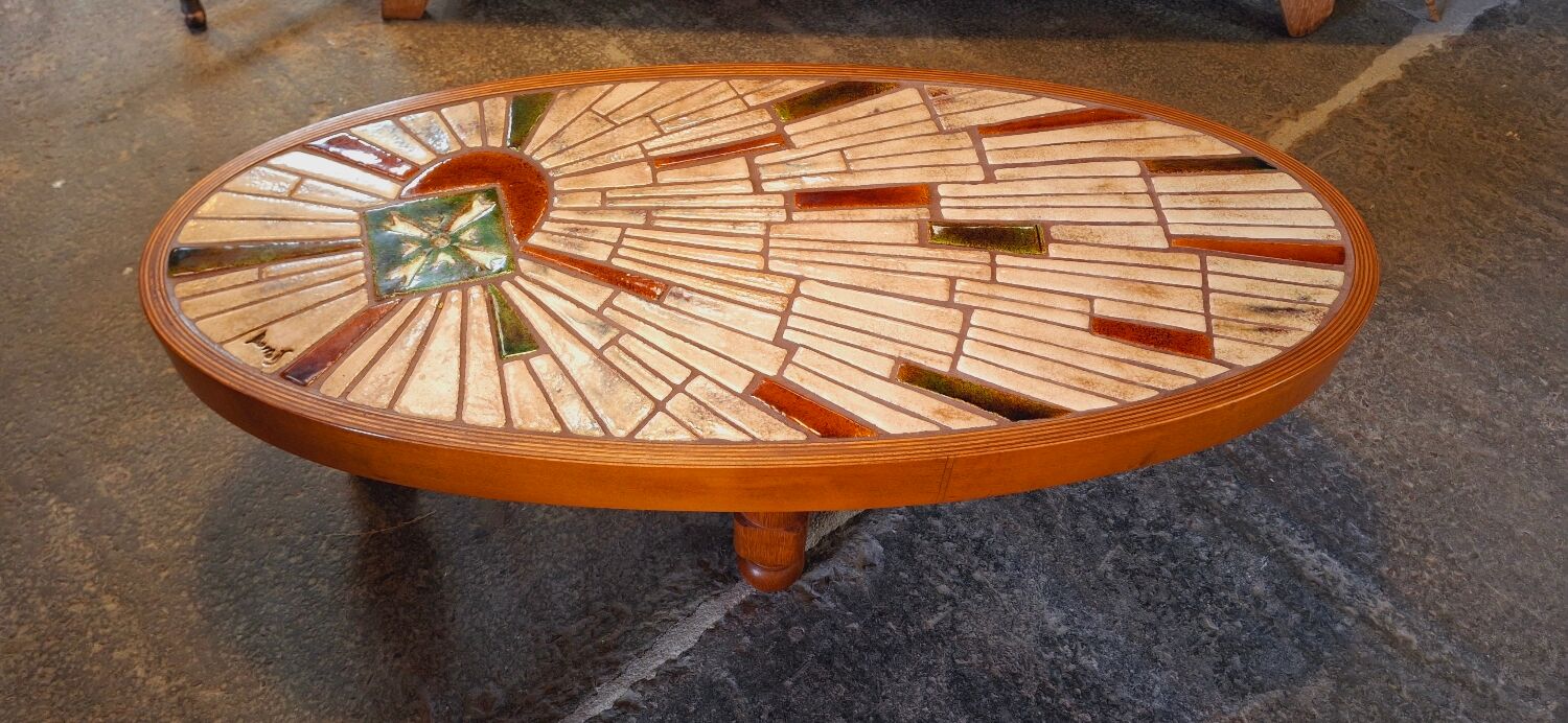 Ceramic coffee table