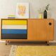 Rare sideboard from the 1950s by Erich Stratmann for Oldenburger Möbelwerkstätten