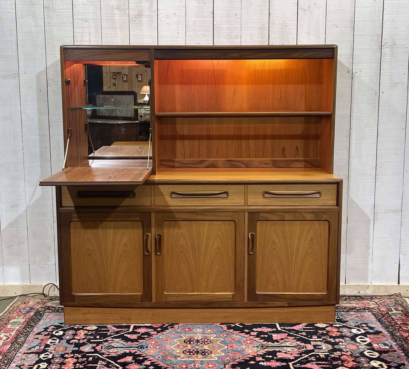 Enfilade bar GPLAN in teak from the 1970s.