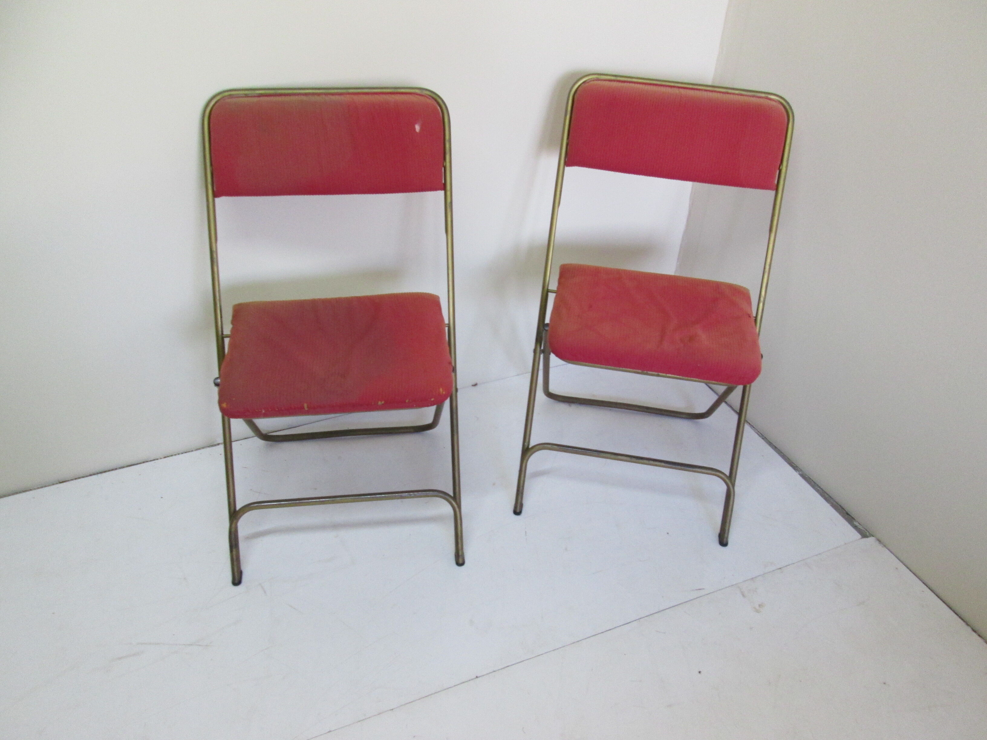 Camping lafuma chairs pair