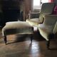 Napoleon III in velvet footrest