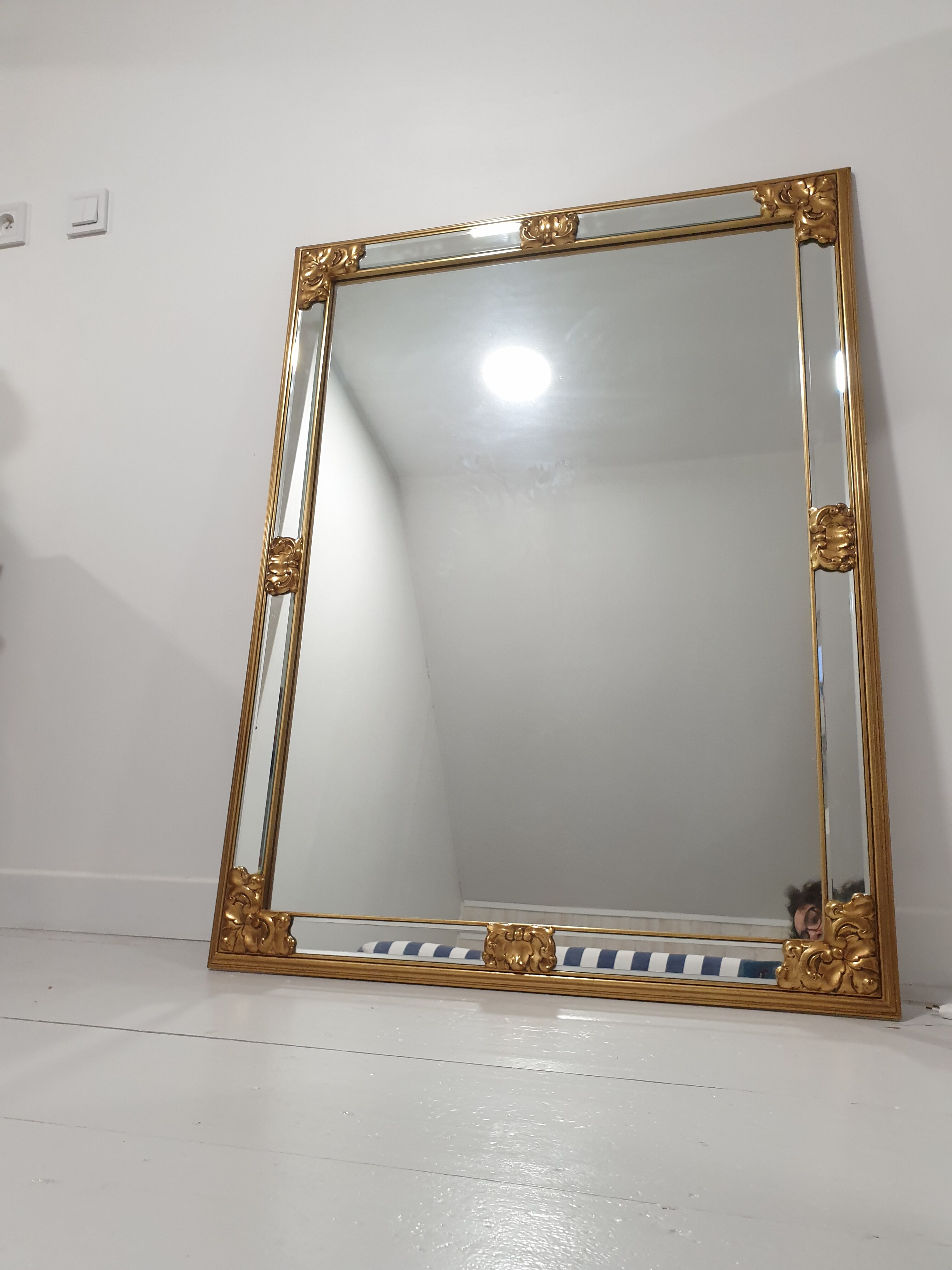 Mirror with pareclose 120×90 cm