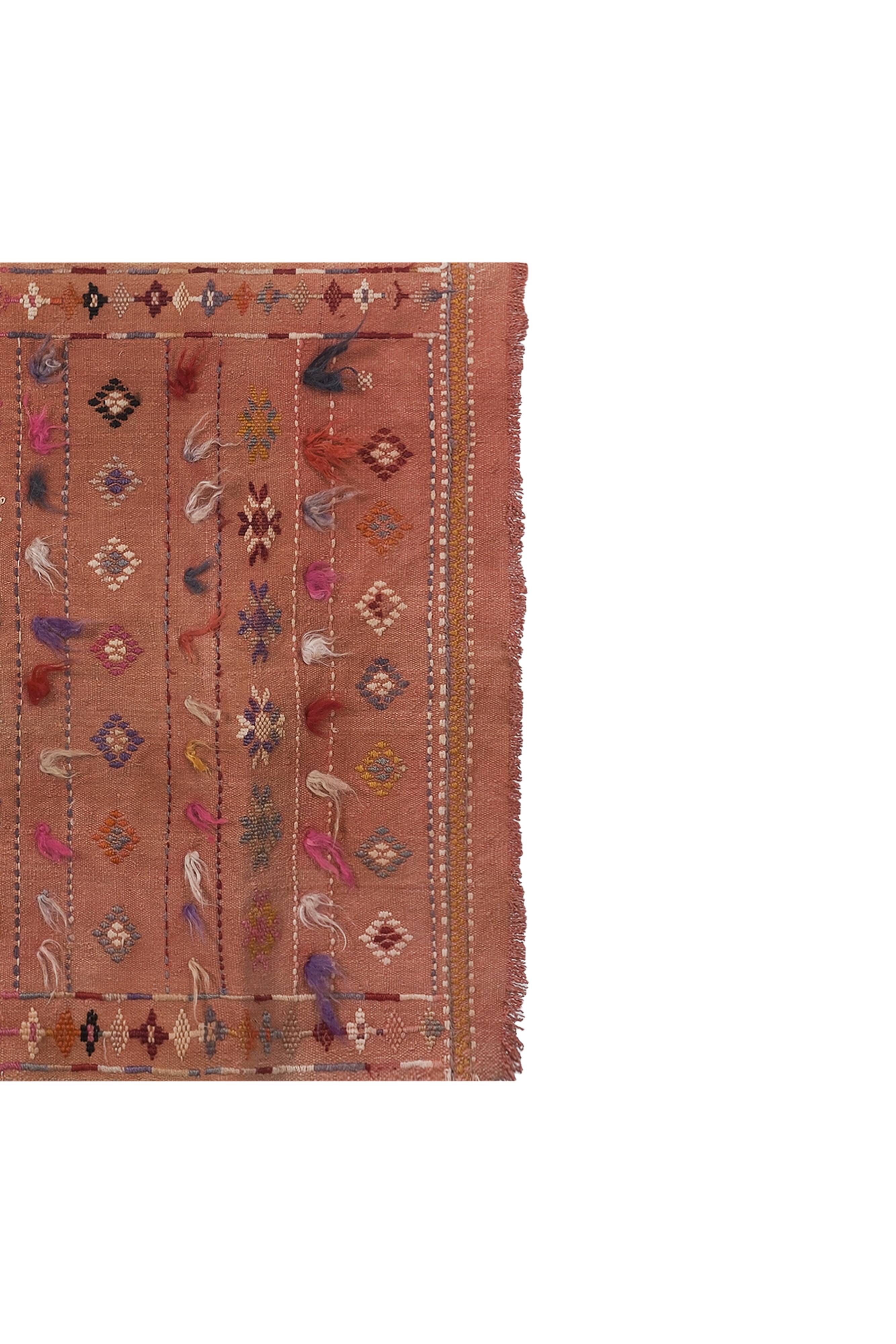 Vintage Turkish Oushak Rug Handwoven 95x140 cm