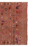 Vintage Turkish Oushak Rug Handwoven 95x140 cm