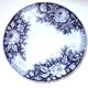 Set of 3 dessert plates Jardinière de Sarreguemines U&C 1900