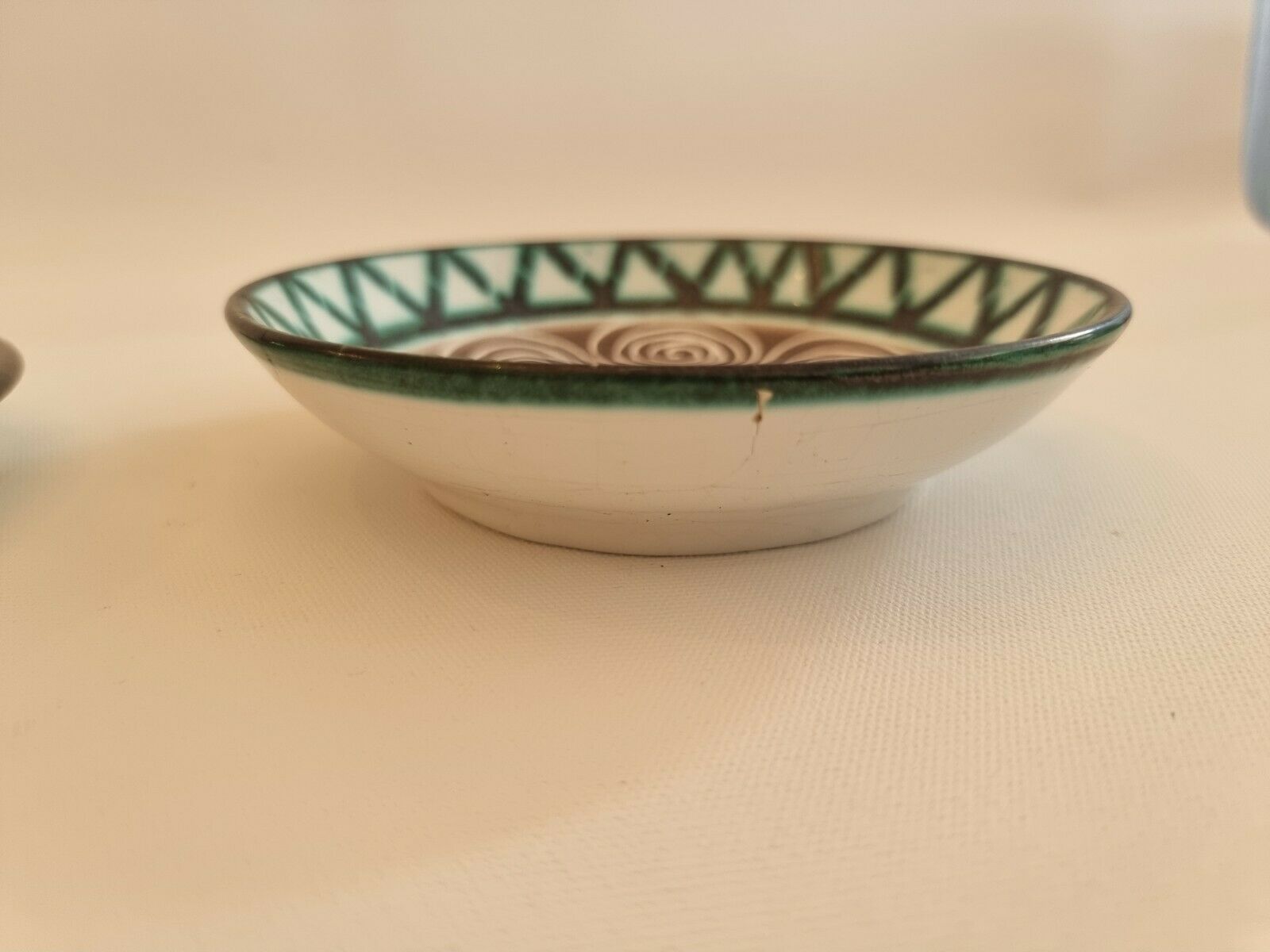 Robert Picault Vallauris no Capron - Cup and saucer small plate + bonus